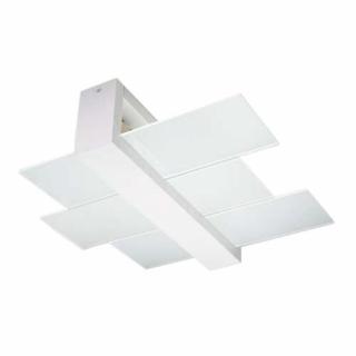 Sollux Feniks 2 SL.0078 Plafon lampa sufitowa 2x60W E27 biały - wysyłka w 24h