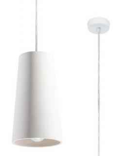 Sollux Gulcan SL.0849 lampa wisząca ceramiczna 1x60W E27 biały