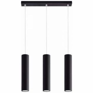 Sollux Lagos 3 SL.0329 Lampa wisząca zwis 3x40W GU10 czarny