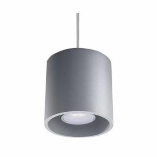 Sollux Orbis 1 SL.0052 Lampa wisząca zwis 1x40W GU10 szary