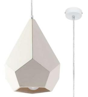 Sollux Pavlus SL.0844 lampa wisząca ceramiczna 1x60W E27 biały - wysyłka w 24h