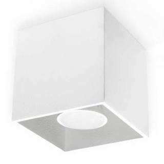 Sollux Quad 1 SL.0027 Plafon lampa sufitowa downlight 1x40W GU10 biały - wysyłka w 24h