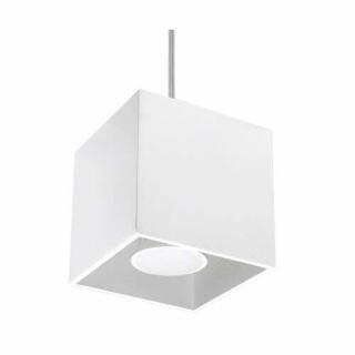 Sollux Quad 1 SL.0062 Lampa wisząca zwis 1x40W GU10 biały