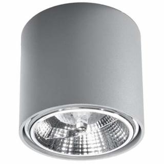 Sollux Tiube SL.0696 plafon lampa sufitowa 1x60W GU10 szara