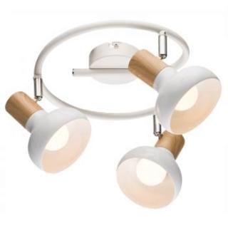 Spirala Candellux Puerto 98-62697 oprawa sufitowa 3x40W E14 biały