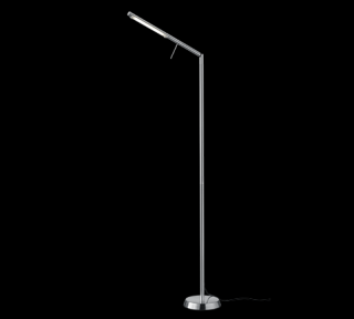 Trio Filigran 420490107 lampa stojąca podłogowa 1x6W LED 3000K niklowa/biała