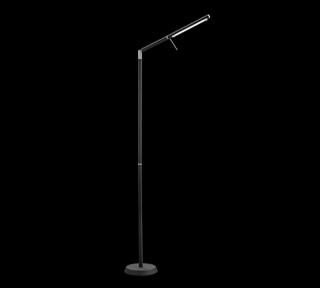 Trio Filigran 420490132 lampa stojąca podłogowa 1x6W LED 3000K czarna/biała