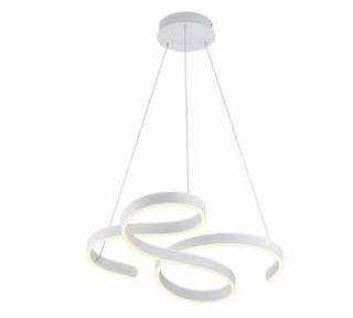 Trio Francis 371310131 lampa wisząca zwis 1x52W LED 3000K biały mat