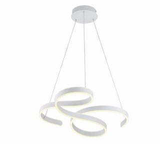 Trio Francis 371310131 lampa wisząca zwis wstęga 1x52W LED 3000K biały mat