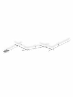 Trio Indira 674610507 plafon lampa sufitowa 3x6W + 2x3,5W LED 3000K nikiel mat - wysyłka w 24h