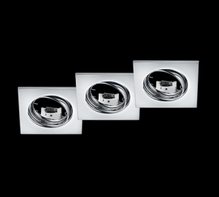 Trio Jura 650000306 oczko lampa wpuszczana downlight 3x15W GU10 chromowane