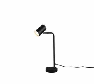 Trio Marley 512400132 lampa stołowa lampka 1x35W GU10 czarny mat