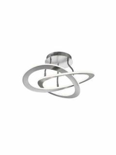 Trio Oakland 621710107 plafon lampa sufitowa wstęga 1x40W LED 3000K nikiel mat - wysyłka w 24h