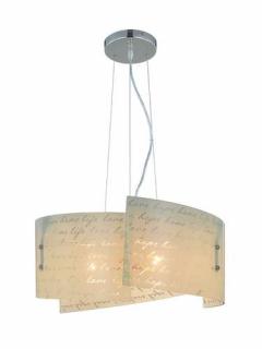 Trio Signa 302500301 lampa wisząca zwis 3x40W E27 biały