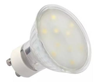 Żarówka LED 4W (30W) GU10 MR16 120° 330lm 230V 6500K zimna SMD Lumax LL030 - wysyłka w 24h