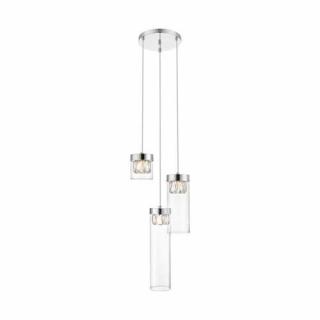 Zuma Line Gem P0389-03D-F4AC lampa wisząca zwis 3x28W G9 chrom