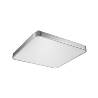 Zuma Line Sierra 12100006-SL kwadrat plafon lampa sufitowa 1x40W LED srebrny - wysyłka w 24h