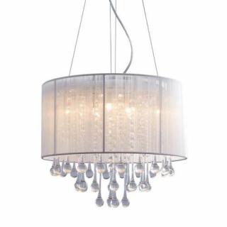 Zuma Line Verona RLD92174-8A lampa wisząca zwis 8x40W G9 biały - wysyłka w 24h