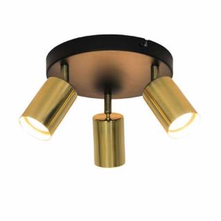 Zuma Line Vila GU13013C-3R plafon lampa sufitowa GU10 czarna