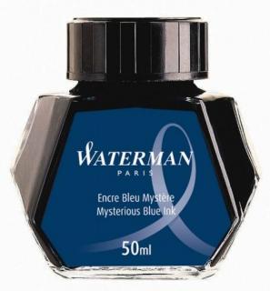Atrament Waterman niebiesko-czarny (50 ml)