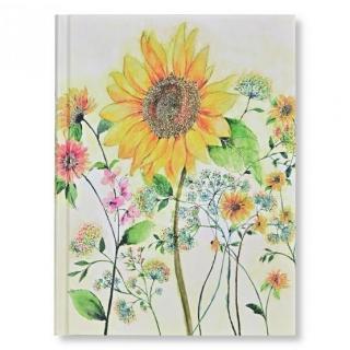 Notatnik Midi Watercolor Sunflower Peter Pauper Press