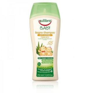 Łagodny szampon aloesowy do ciała i włosów dla dzieci 0m+ Equilibra