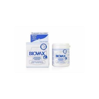 Maska odbudowująca dla włosów osłabionych - Biovax Latte