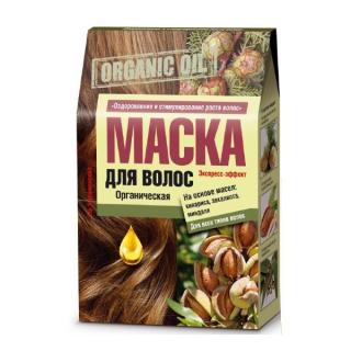 Organic Oil - Maska do włosów z olejkami z cyprysa eukaliptusa i migdała