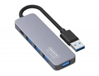 ADAPTER HOST USB-C SOMOSTEL SMSBZ09 PD 60W 1XTYP-C 1XUSB 3.0 3XUSB 2.0