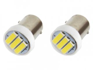 Amio LED Standard White BA9S, 12 V, 7020, 3 x LED, KPL, 2 szt.