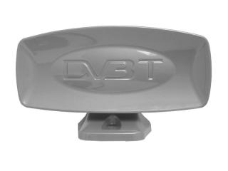Antena DVB-T Digital, pokojowa, srebrna.