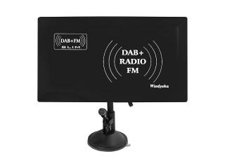 Antena pokojowa DAB+ FM Slim.