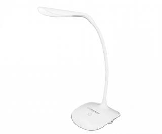 Esperanza lampka LED biurkowa, Acrux ELD103W, biała.