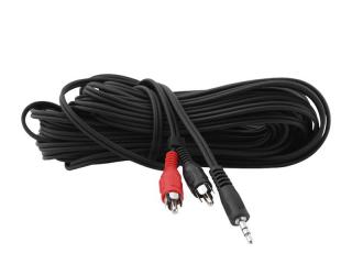 Kabel 2 x RCA - Jack 3.5 mm, 1.5m.