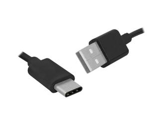 Kabel HQ USB -USB Type-C 1,5m czarny.