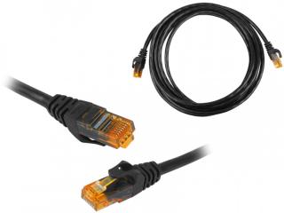 Kabel komputerowy sieciowy 1:1 8P8C, CAT6E, 3 m (patchcord).