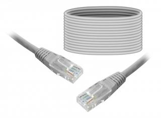 Kabel komputerowy sieciowy 1:1, 8P8C (patchcord), CAT6E, 25m.