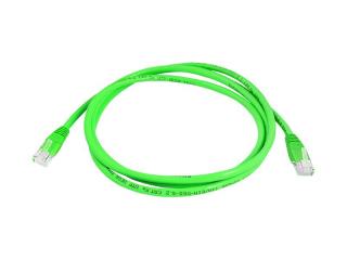 Kabel komputerowy sieciowy (PATCHCORD) 1:1, 8p8c, 1,5m, zielony.