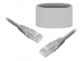 Kabel komputerowy sieciowy (patchcord) 1:1, 8P8C, CAT6E, 30m.
