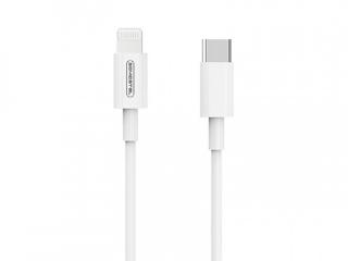 Kabel USB iPhone, 5 A, 18 W, Somostel SMS-BT10, 1.2 m, PD, USB-C - Lightning, biały.