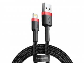 Kabel USB - IPHONE 8pin Lightning 0,5 m, 2,4 A, Baseus Quick Charge.