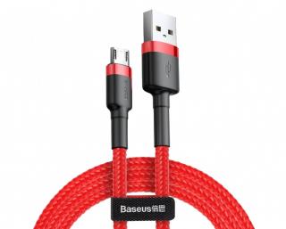 Kabel USB - microUSB 1m, 2,4A, BASEUS, Quick Charge.