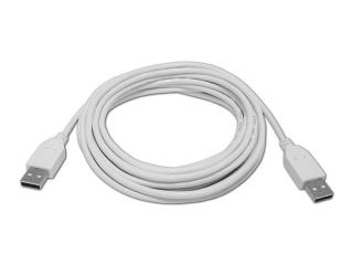 Kabel USB typ A, wtyk - wtyk, 1.8 m.