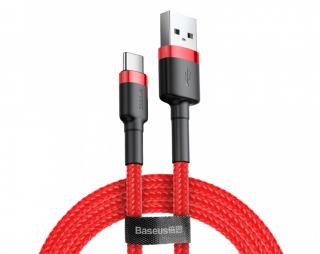 Kabel USB Type-C, 2 m, 2 A, Baseus, Quick Charge.