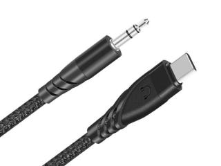 Kabel USB Type-C - Jack 3,5mm 1m
