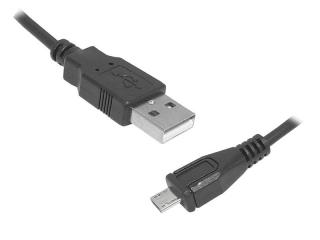 Kabel USB wtyk A - wtyk micro USB, 1,5m.
