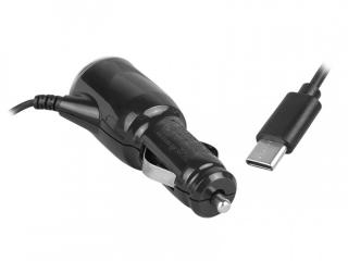 Ładowarka samochodowa wtyk USB Type-C, 2.1 A.