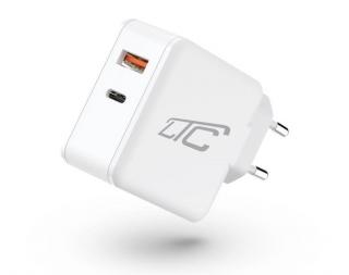 Ładowarka sieciowa QC USB 3,6A PD 45W LTC