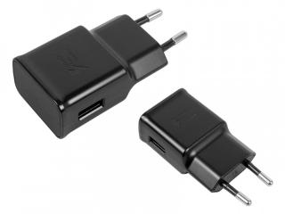 Ładowarka sieciowa USB Samsung EP-TA200, 2 A/5 V/9 V, Fast Charging, czarna.