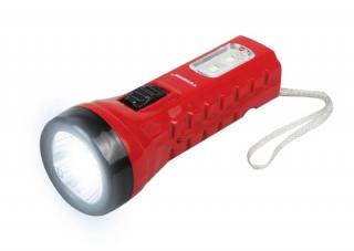 Latarka ręczna TS-2227 4 Led+2SMD z akum.500mAh,czerwona